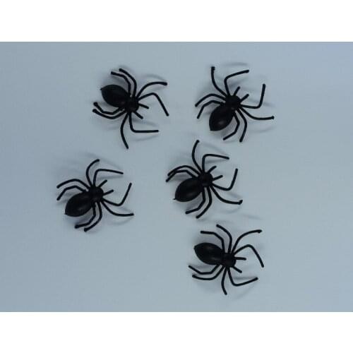 10pcs / lot April Fools Day props Funny toys funny evil horror evil spider simulation
