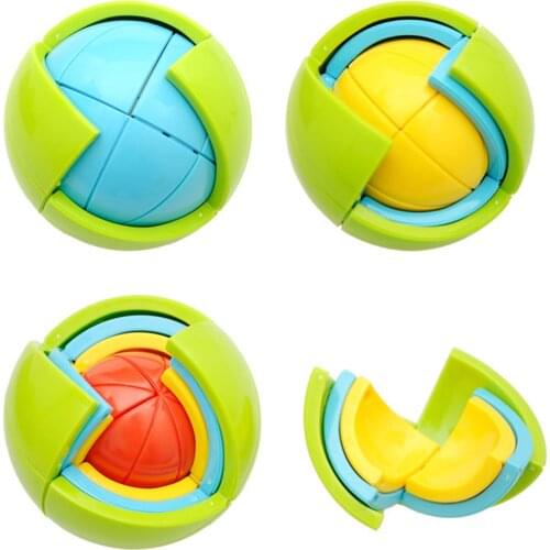 3D Intellect Puzzle Mazes Ball Science Educational Toy Logical Training Kids Gift Parent-child Interactive Educational Games Toy