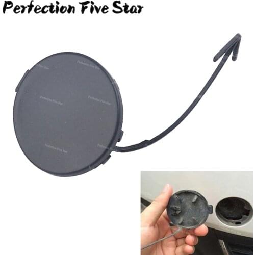 5C6807241 For VW Jetta MK6 2011 2012 2013 2014 Front Bumper Grille Tow Eye Cap Cover Unpainted 5C6807241B 5C6 807 241 B