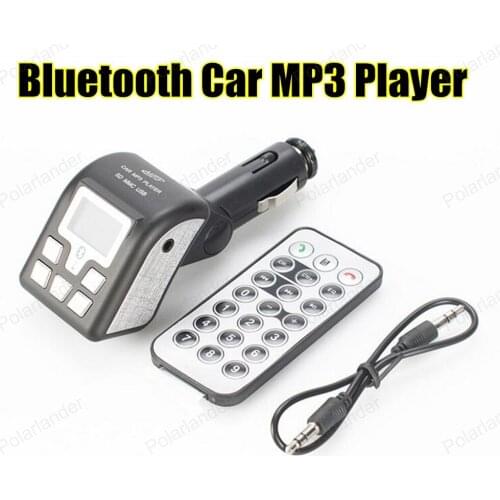 New Smartphone BluetoothMP3 Player Handsfree Car Kit Dual USB Charger FM Transmitter Handsfree with Micro SD/TF Card Reader