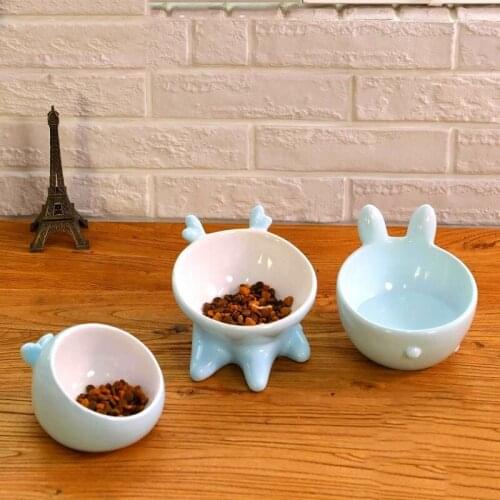 Cat Bowls Double Bowls Pet Food And Water Bowls For Cats Dogs Feeders Single Cat Bowl Pet Supplies
