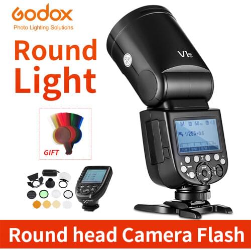 Godox V1 Flash V1C V1N V1S V1F V1O V1P TTL 1/8000s HSS lithium battery Speedlite Flash for Canon Nikon Sony Fuji Olympus Pentax