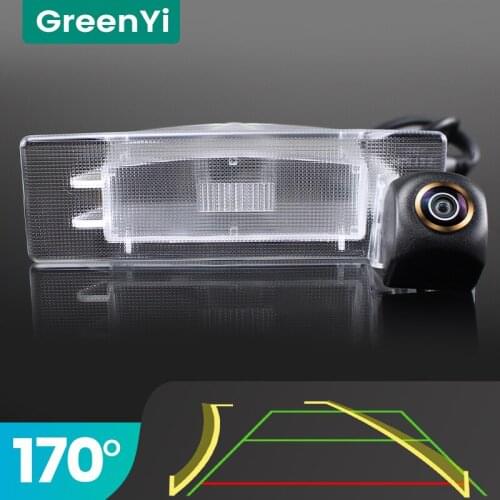 GreenYi Trajectory 170° AHD Car Rear View Camera for KIA K5 K4 KX5 OPTIMA Lotze 2011 2013 2014 Night Vision Reverse Reversing