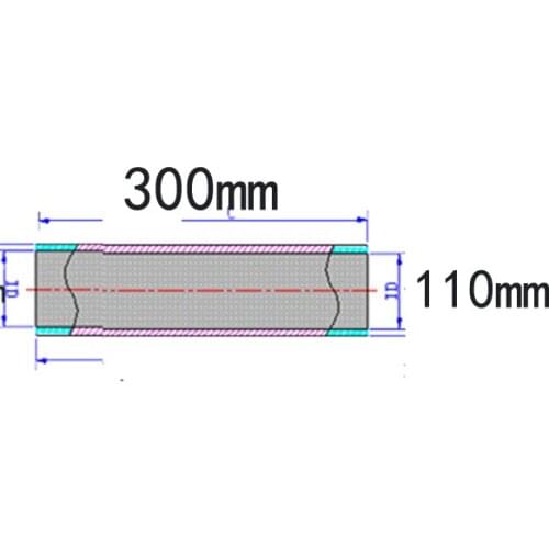 Custom hose ! hose id 110mm hose lenght 300mm straight hose