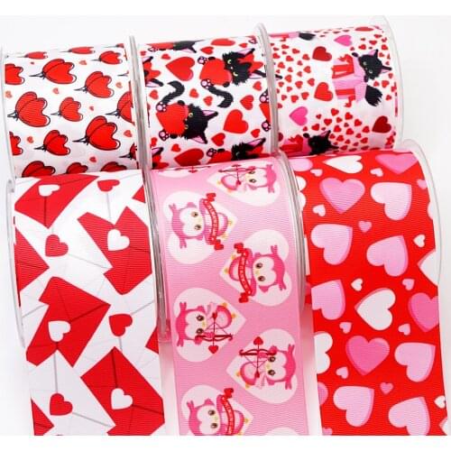 10 Yards Easter Printed Grosgrain Ribbon 3" 75MM For Hair Bows DIY Crafts Handmade Accessories 48127