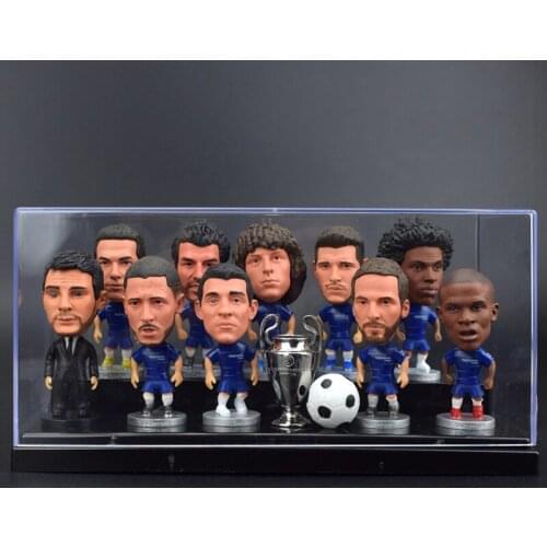 High Meticulous 6.5cm Tiago Kante William Luiz Lampard Fabregas 2.5in Height CHE2021 Activity Doll Figure Toy