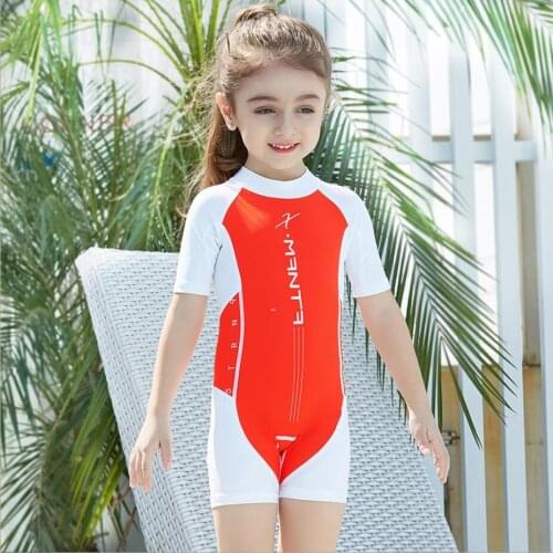Summer 3 color boys girl Swimming Diving Suits boy Kids Diving Wetsuits Bodysuits girls swimwear Diving Snorkeling Swimming 350