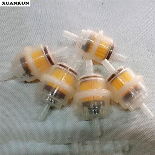 XUANKUN Motorcycle Bicycle Oil Cups Gasoline Filter Cup Filter Cartridge Transparent Magnetized Oil Cup