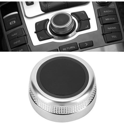 Multi Media Control Switch Knob Button Cover for Audi A6/S6 A6 Allroad A8/S8 Q7 for RS6 4F0 919 069A car accessories interior