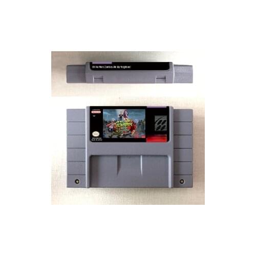 Oh No More Zombies Ate My Neighbors - Action Game Card US Version English Language