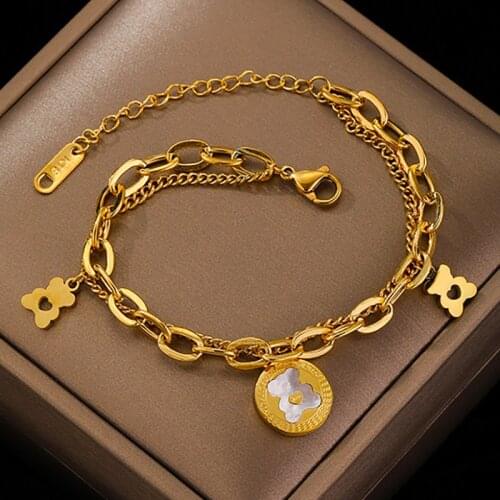 NEULRY Golden Bracelets