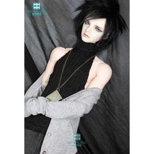 BJD doll clothes suitable for BJD uncle fashion cardigan off-the-shoulder sweater