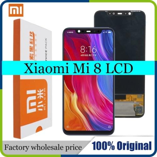 6.21'' Original Display Replacement For Xiaomi Mi 8 LCD Touch Screen Digitizer Assembly For Xiaomi Mi8 Display Repair parts