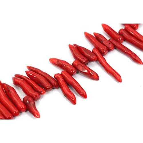 Gorgeous Pepper Red Natural Coral Beads DIY Jewelry African Beads Making Loose Beads5 Colors Wholesale Free Shipping CB029