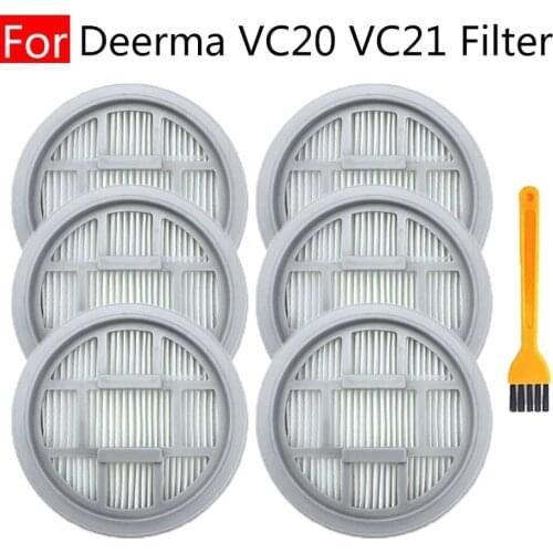 For XiaoMi Deerma VC20S VC20 VC21 Handheld Vacuum Cleaner Filters Spare Parts Washeable Hepa Filter Accessories