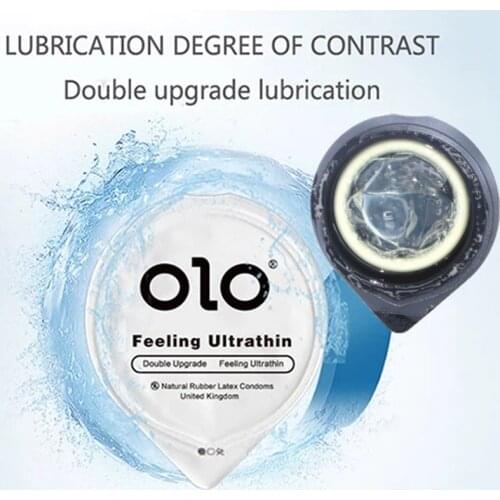 0.01 Ultra-thin Condom Smooth Dotted No Silicone Oil Polyurethane Condom Family Planning Supplies