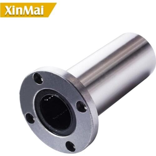 1pcs LMF8LUU long type 8mm flange linear bearing CNC Linear Bush