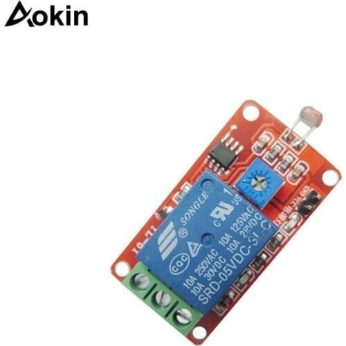 1pc LSR Light Sensitive Sensor Relay Photosensitive Optical Relay Module 5V Suitable For Arduino DIY