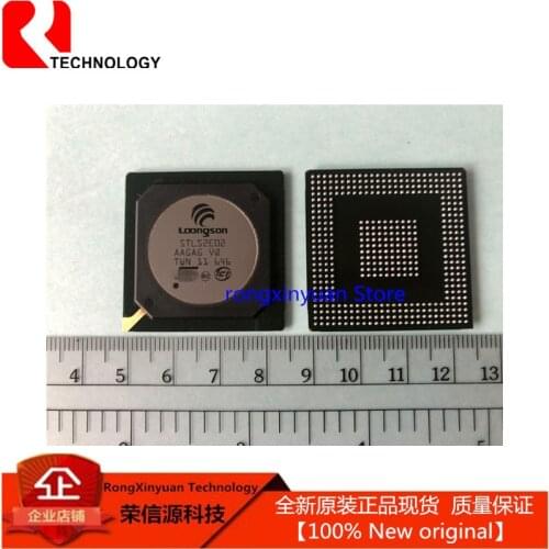 2 pcs/lot STLS2E02 STLS2E02-1 PBGA452 Loongson 2E: 700MHz 64-bit superscalar MIPS® based microprocessor 100% New original