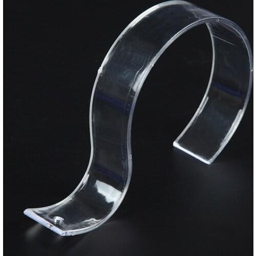 500PCS Garment Clothing Shop Clear Acrylic Men Women Belt Holder Display Rack Exhibition Stand Storage Holders & Racks