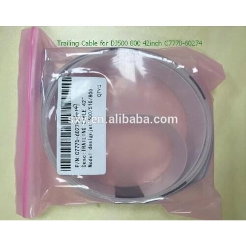 Free shipping(5pcs/lot) C7770-60274 New compatible plotter trailing cable for HP 500 42inch 510 800 Printer Plotter parts