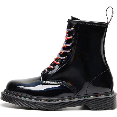 2019 Boots Women Genuine Leather Shoes For Winter Boots Shoes Woman Fashion Warm Genuine Leather Botas Mujer Female Ankle Boots