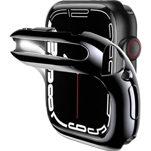 Watch Cover for Apple Watch Case 6 SE 5 4 3 2 1 42MM 38MM Soft Clear TPU Screen Protector for correa iWatch 4 3 44MM 40MM