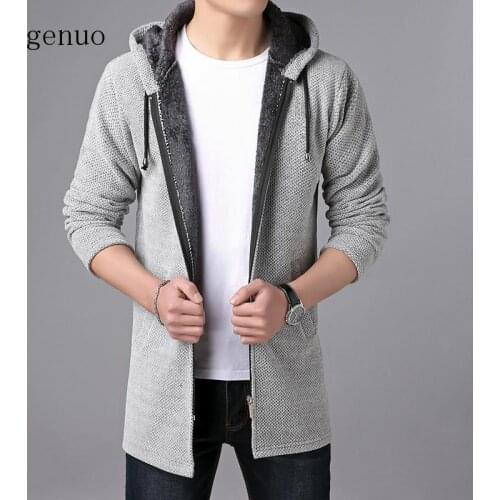 Genuo Mens Wool Cardigans