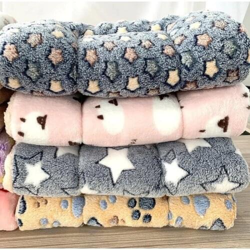 Pet Dog Mats Dog Beds,Thick Blankets for Pets In Winter,cartoon Kennels for Pets,Warm Sleeping Mats for Dogs with Cotton Quilts