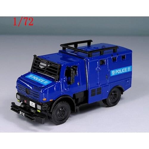 Diecast Model Car 1/72 HKP Explosion-proof Car PTUX Hong Kong Police Car Model AM7885 Classic Adult Collection DisplayToys Boys