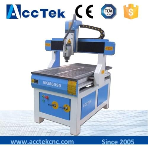 Mini cnc machineAKM6090/cnc 6090/kit cnc/CNC router AKM6090/engraver/wood router/cnc cutter 1.5KW water cooled spindle