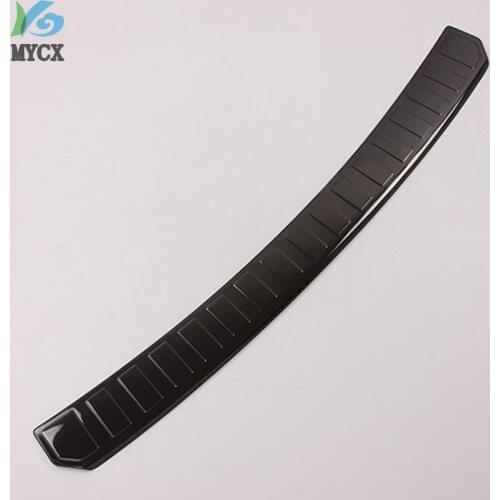 For Subaru Forester SK 2018 2019 Stainless Steel Rear Tail Box Gate Door Bumper Sill Threshold Scuff Plate Foot Pedal Trim 1pcs