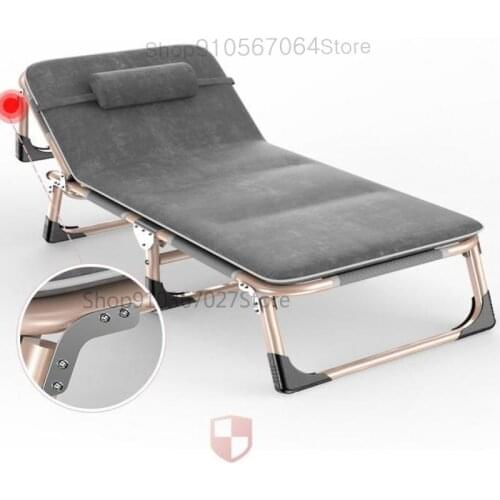 Reclining Chair Folding Lunch Break Leisure Back Home Balcony Practical Portable Recliner Sofa Adjustable