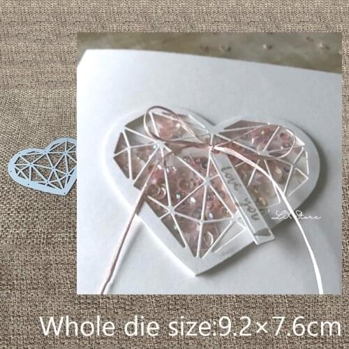 New Design Craft Metal Cutting Die cut dies love heart decoration scrapbook Album Paper Card Craft Embossing die cuts