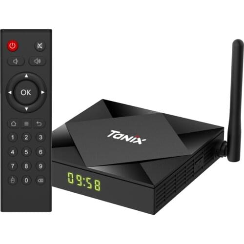 Tanix TX6S Android 10.0 Smart TV Box Android 10 Allwinner H616 4GB RAM 64GB ROM QuadCore 6K Dual Wifi Media Player Set Top Box