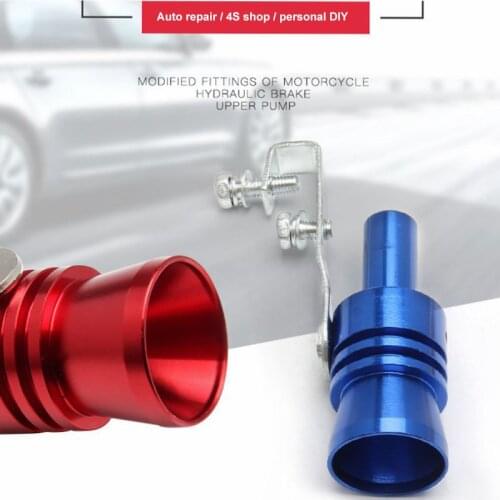XL Universal Car Turbo Whistle Motorcycle Refitting Turbo Whistle Exhaust Pipe Sound Turbo Tail Auto Car Blow-off Valve Whistle