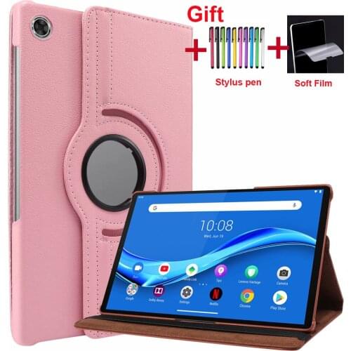 360 Rotating Case for Lenovo Tab M10 FHD Plus 10.3 TBX606F M10 HD 2nd X306F M10 X605 X505 P11 j606 P11 Pro TB-J706 Tablet Cover