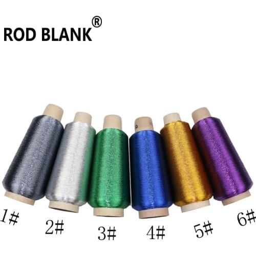 Rod Blank NCP 1500m/Spool Guide Ring Tying Thread 15.69Metallic Material DIY Thread Fishing Rod Building Accessory