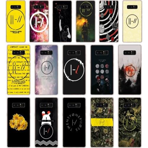 40 HyrCase Twenty One Pilots 21 PilotsSoft Silicone Tpu Cover phone Case for Samsung Galaxy note 4 5 8 10 Grand Prime S4 S5 Case