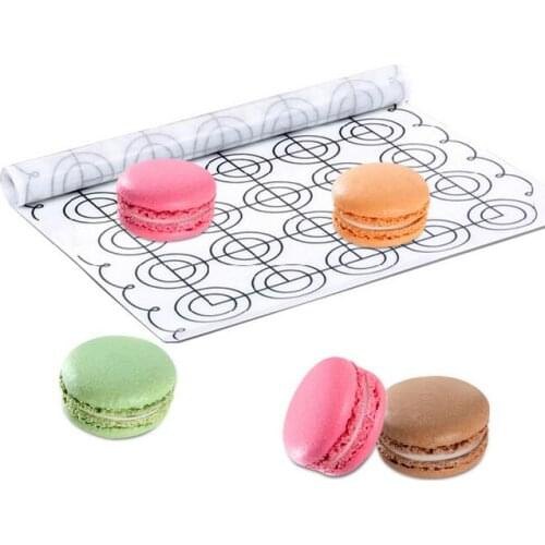 65 Circles Round DIY Silicone macarons mat or non-stick fda silicone fiberglass baking mat,macaron silicone mold