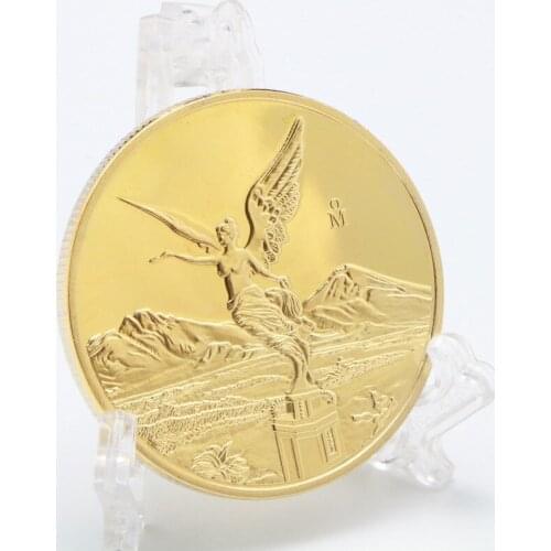 America Mexico Statue of Liberty Commemorative Coin Eagle Gold Coin Medal Gift Lucky Coin Challenge Coin