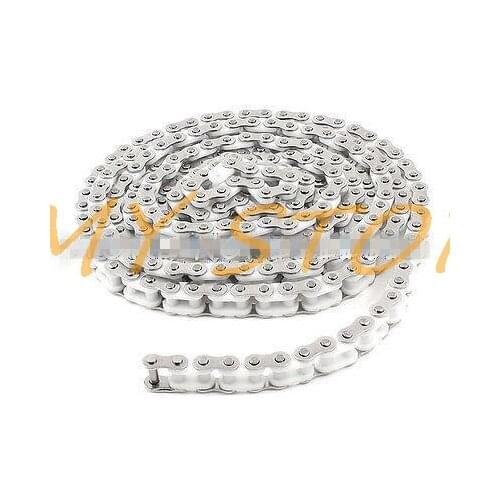 Engines 2.4Meter 130 Links Speed 9.525mm Pitch Metal Plastic Roller Chain Transmission