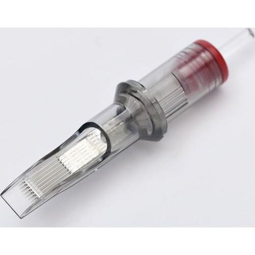 EZ Revolution Cartridge Tattoo Needles Open Flat Tip Curved Magnum Needles for Rotary Tattoo Machines
