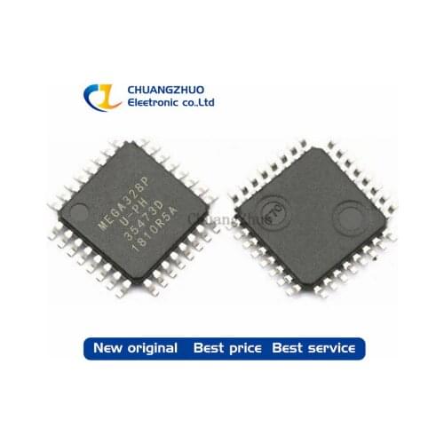 1Pcs ATMEGA328P-AU ATMEGA328P ATMEGA328 8-bit microcontroller AVR 32 k flash memory QFP-32