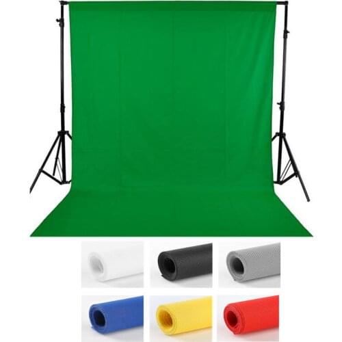 Photography Backdrops Green Screen Hromakey Background Chromakey Non-woven Fabric Professional for Photo Studio 7colors