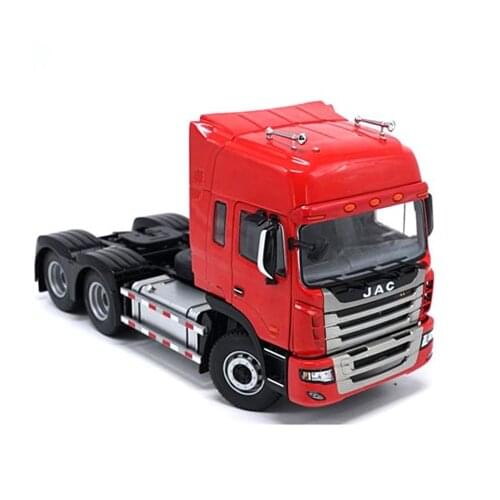 Exquisite,Collectible Alloy Model Gift 1:24 Scale JAC GALLOP K Truck Tractor Trailer Vehicles DieCast Toy Model for Decoration