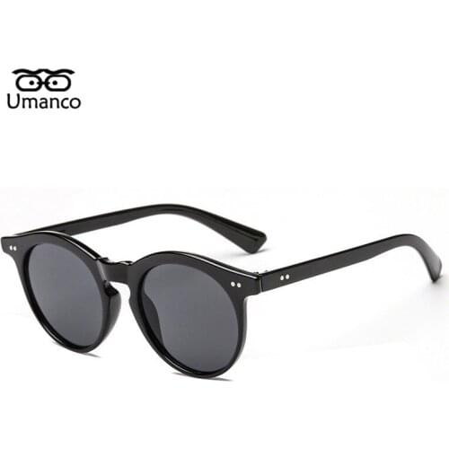 Umanco 2021 New Luxury Colorful Vintage Sunglasses For Women Men PC Frame AC Lens Fashion Beach Travel Party Accessories Gifts