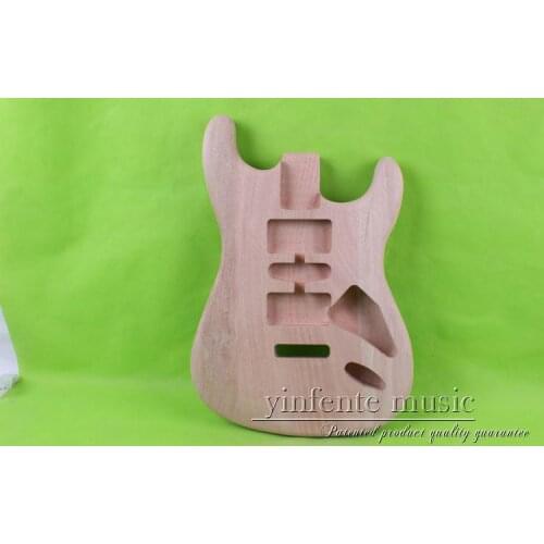 One 21# unfinished electric guitar body mahogany made