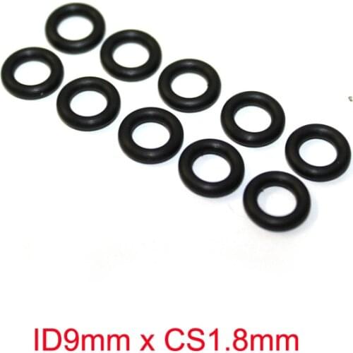 ID9mm x CS1.8mm Nitrile Rubber NBR O Rings Oil Seals Gasket Grommet