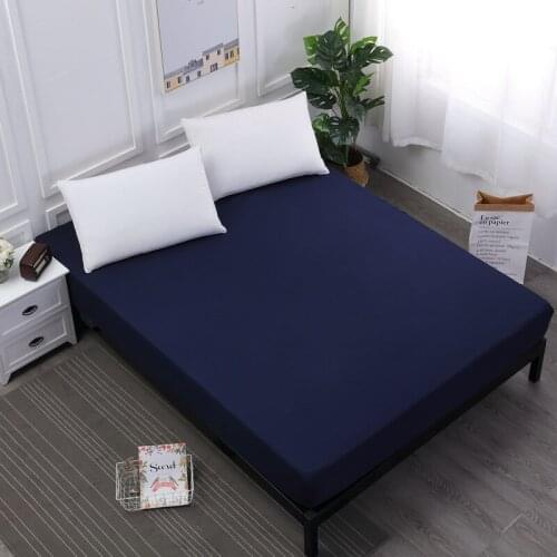 Quail Mattress Cover,Bedspread,Bed Shirt,100% Waterproof,Anti-mite,Against Perspiration Liquids Stains,Breathable,solid Color